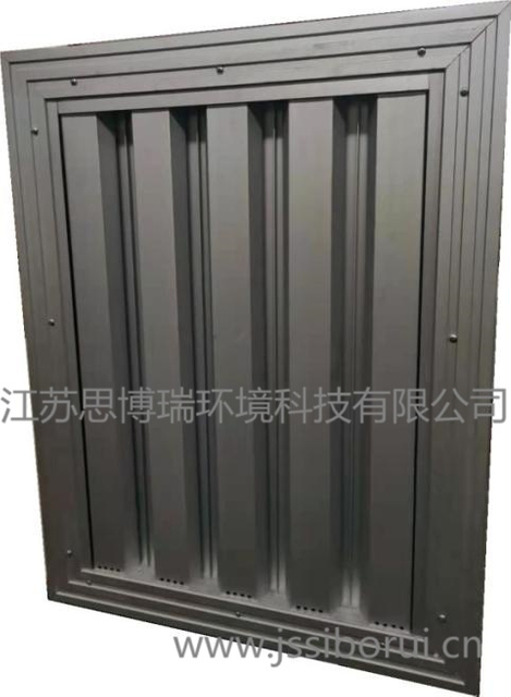 法兰式防沙排沙百叶窗/捕沙百叶窗/捕沙格栅